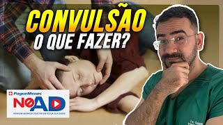 CONVULSÃO O QUE FAZER ATUALIZAÇÃO PRIMEIROS SOCORROS [upl. by Ecnaret594]