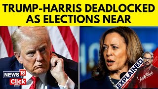 2024 US Election Showdown Trump And Harris NeckAndNeck As Early Voting Kicks Off  N18G [upl. by Vic657]