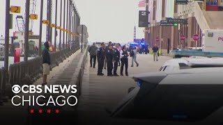 2 people shot wounded in broad daylight at Navy Pier [upl. by Valentina579]