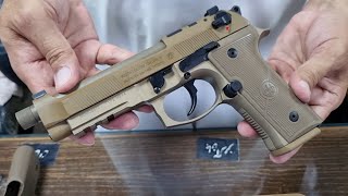 Beretta M9A4 USA 9mm Pistol Review and Unboxing [upl. by Lednic845]