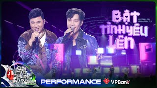 Bật Tình Yêu Lên  Quang Linh x Phạm Anh Duy  Our Song Việt Nam Performance [upl. by Siderf]