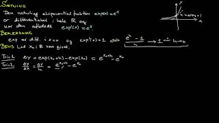 Bevis Differentiation af ex den naturlige eksponential funktion [upl. by Suez613]