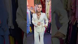 fashion whatiorderedwhatigot happyshopping madonnacollection blazer flaredpants styling hot [upl. by Yntruoc]