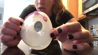 Breast shellMilk Collector Review Haakaa Lacticup Medela [upl. by Tallbott]