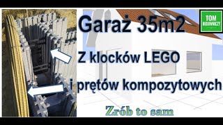 wprowadzenie do projektu Garaż 35m2 na zgłoszenie kształtki izodom2000 i kompozyt od szalunkowypl [upl. by Fabyola]