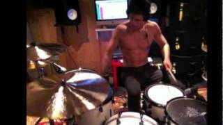 Tomas Young  This Could Be Anywhere In The World  Alexisonfire Drum cover [upl. by Reltuc]