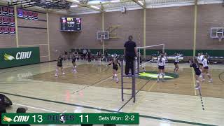 CMU Blazers Volleyball vs Providence Pilots [upl. by Julissa]