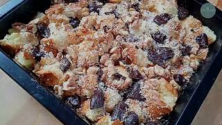 Super Easy Bread pudding Recipe [upl. by Klimesh836]