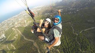 PARAGLIDING North Cyprus [upl. by Orland]