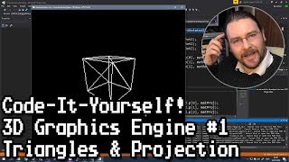 CodeItYourself 3D Graphics Engine Part 1  Triangles amp Projection [upl. by Idnahs]