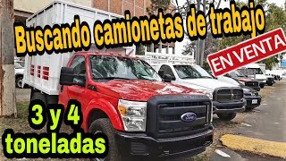 CAMIONETAS FORD RAM 3 y 4 toneladas REDILAS CAJA SECA GANADERAS DONDE COMPRAR trucks f350 f450 [upl. by Leong446]