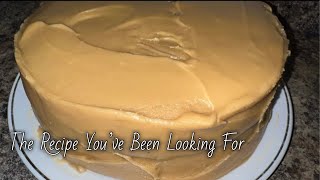 The Best Old Fashioned Homemade Caramel Frosting [upl. by Asiar597]