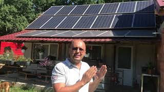 Panouri fotovoltaice Idella 5KW OffGrid Montaj Lugoj Timis [upl. by Melvena853]