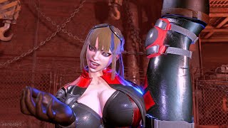 Thick Jacket Injustice Juri Harley Quinn Cosplay x Dripless Rashid 4K Street Fighter 6 MOD 20240624 [upl. by Christenson]