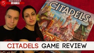 CITADELS  Board Game review [upl. by Tessler]