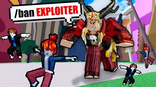 24 Hours of Banning EXPLOITERS in Blox Fruits [upl. by Lodhia]