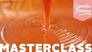 Caramel Masterclass with Caramel Recipes 3 Ways  Cupcake Jemma [upl. by Atiroc]