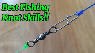 These Unusual Fishing Knots 100 will be your next favorite Fishing Knot Skills [upl. by Bonis248]