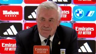 Rueda de prensa ANCELOTTI post REAL MADRID 10 MALLORCA [upl. by Carbrey750]