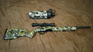 DIY Spray Paint Camo For Rifles And Outdoor Gear [upl. by Benzel]