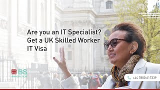 Are you an IT Specialist Get a UK Skilled Worker IT Visa [upl. by Nylitsirk]