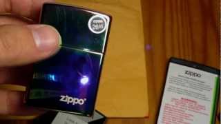 Unboxing Zippo Spectrum Zippo with Logo Lighter 151ZL  collection update [upl. by Leinto406]