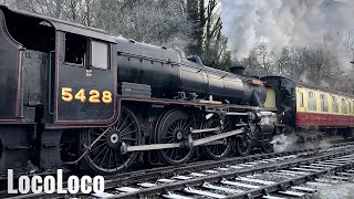 NYMR  SANTA SPECIAL  STEAM POWER [upl. by Aerdma]