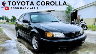 TOYOTA COROLLA BABY ALTIS 2000 CAR REVIEW PHILIPPINES [upl. by Nahshun]