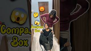 Ruhi Ka Composs Box 😡😱 Day 374 minivlog ashortaday tranding shorts [upl. by Aerdnaek342]