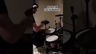 SUFFOCATION LIEGE OF INVERACITY DRUM COVER  TERRANCE HOBBES IS THE MAN  MIKE SMITH IS LEGIT [upl. by Carly391]