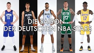 Zwischen PlayOffs und Scheideweg Die Saison der deutschen NBAProfis  SID [upl. by Attennaej]