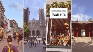 Exploring Montreal  Canada Travel Vlog [upl. by Glynda]