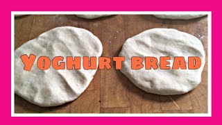 YOGHURT BREAD Just 2 ingredients bread no oven easy and quick to make a homemade bread [upl. by Rafaelita815]