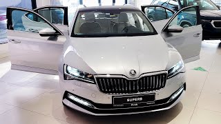 2022 Skoda SUPERB  Exterior and interior Details Luxury Midsize Sedan [upl. by Adnilg]