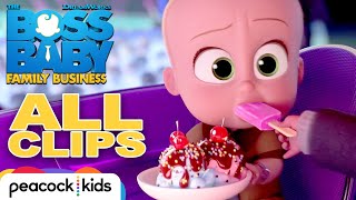 THE BOSS BABY FAMILY BUSINESS  All Official Clips [upl. by Lednew573]