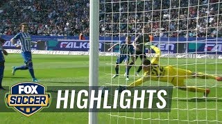 Hertha Berlin vs RB Leipzig  Bundesliga Highlights  FOX SOCCER [upl. by Atekihs]