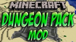 Minecraft 152  Como Instalar DUNGEON PACK MOD  ESPAÑOL HD 1080p [upl. by Ogawa]