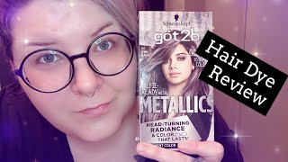 Got2B Metallics Urban Mauve Box Hair Dye Review [upl. by Atikehs]