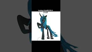 My redesign of chrysalis from my little pony as a pony mlp shorts fyp viral mylittlepony [upl. by Martens]