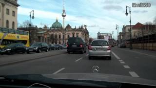 2011 Berlin Unter den Linden Brandenburger Tor bis Alexanderplatz 20022011 [upl. by Telrats]