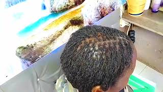 SISTERLOCKS INSTALLATION ON SHORT HAIR [upl. by Elvyn551]