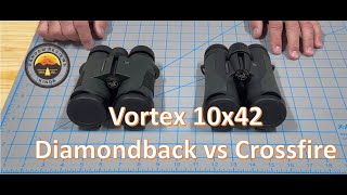 Vortex Diamondback vs Crossfire 10x42 Binoculars [upl. by Introk]