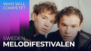 Melodifestivalen 2024 Sweden  Who will compete [upl. by Eecyac]