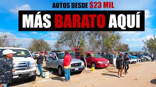 🔥BARATO  Autos desde 23 mil pesos así es el Tianguis de 4 Caminos Calpan Puebla  Arre Canales [upl. by Entirb]