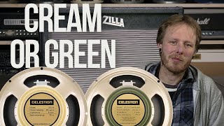 Celestion Creamback vs Greenback Two Legends of Tone [upl. by Jaan]