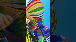 HOT AIR BALLOON FESTIVAL 🎈🤍⭐️ music hotairballoon viralvideo [upl. by Aneeb104]