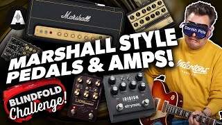 Guess the Real Marshall Amp  Pedals vs Real Amp Blindfold Challenge [upl. by Kalil253]