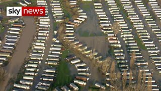 More than 1000 people evacuated over flooding in England [upl. by Nathaniel890]