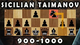 Play the Sicilian Taimanov like a Grandmaster  9001000 [upl. by Manuel320]