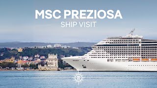 MSC Preziosa  Ship Visit [upl. by Dera660]